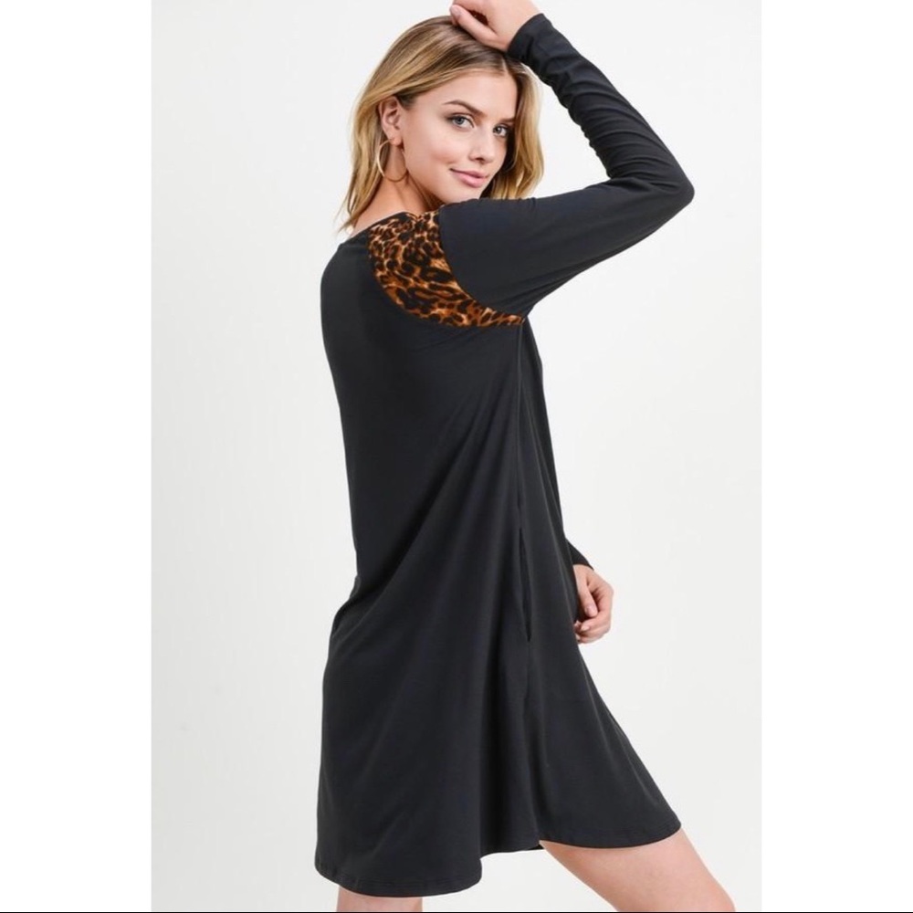 🌀🐆LEOPARD PRINT FASHION DRESS🔥